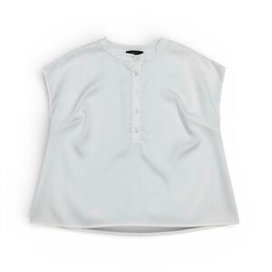 Elegant White Women's Top ☀️A New Day Sleeveless Blouse – Size XXL